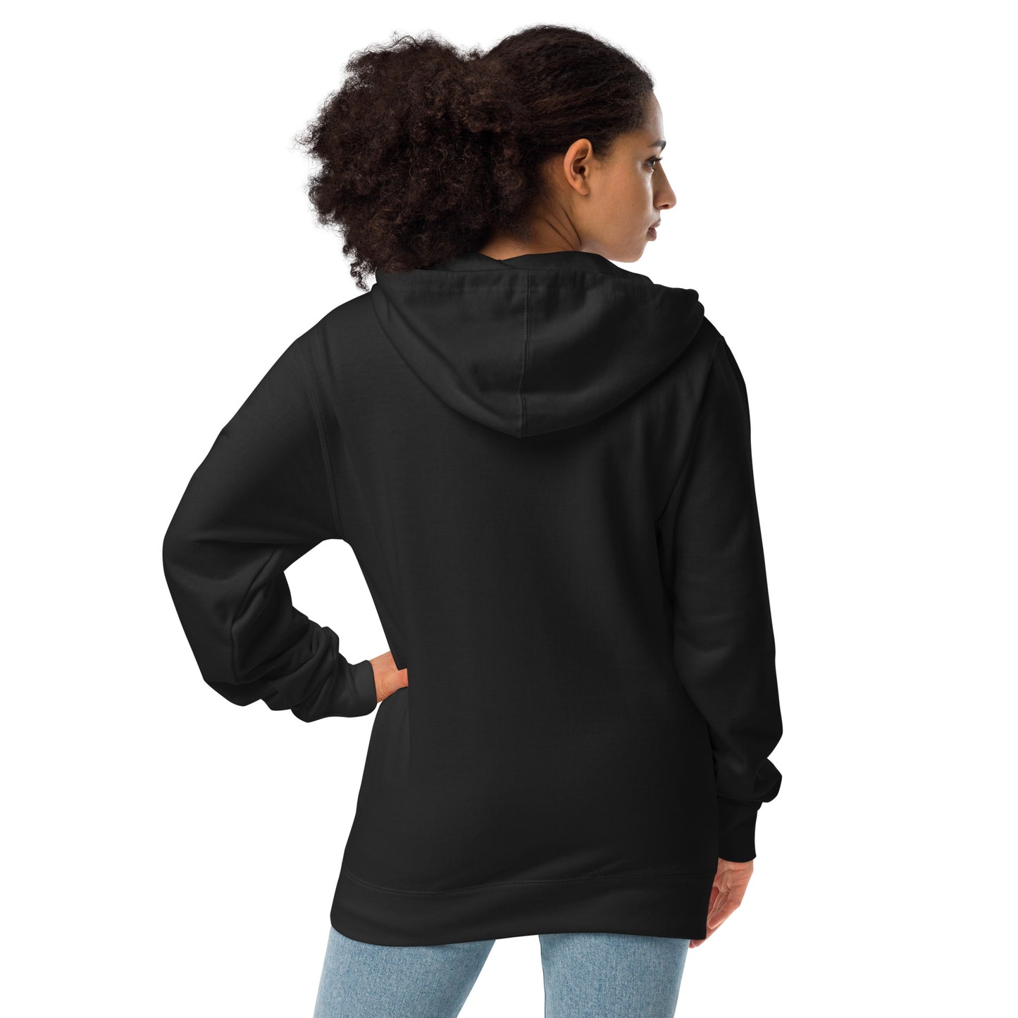 Next Level Unisex fleece zip up hoodie