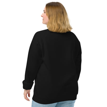 Next Level women's organic raglan sweatshirt
