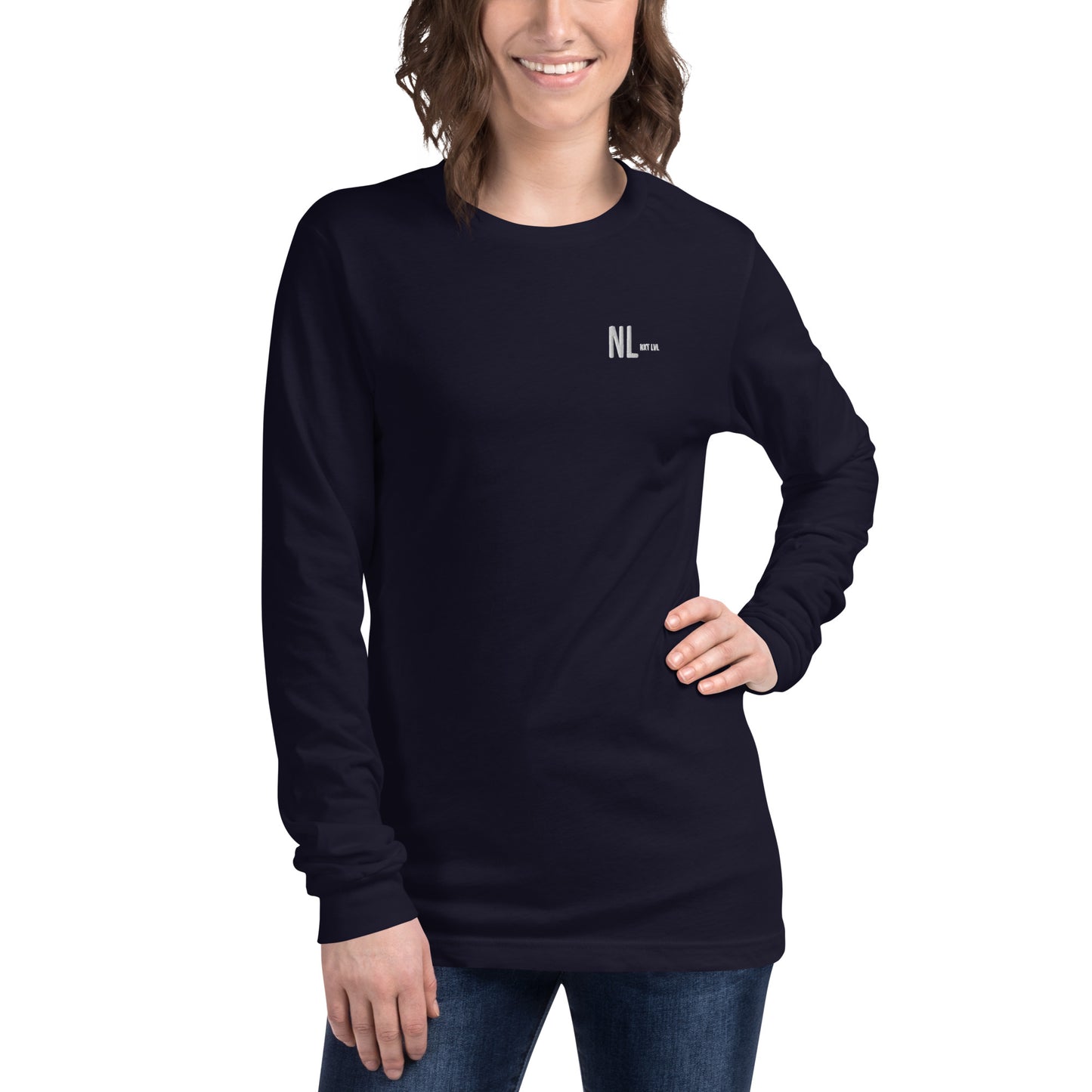 N8201 Next Level Women's Long-Sleeve Thermal T-Shirt